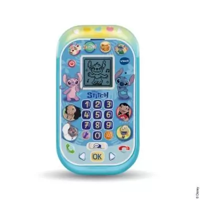 VTECH - STITCH - Smartphone Éducatif Bleu pour Enfants