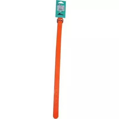 Collier pour chien AIME Fluo Hunt Taille M PVC Orange fluo