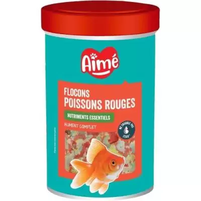 Aliment poisson rouge - AIME - Flocons 1000 ml