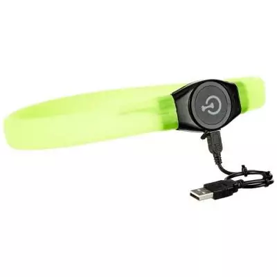 Collier LED - KERBL - Maxi Safe - 65 cm - 10 mm - Vert Collier LED - KERBL - Maxi Safe - 65 cm - 10 mm - Vert