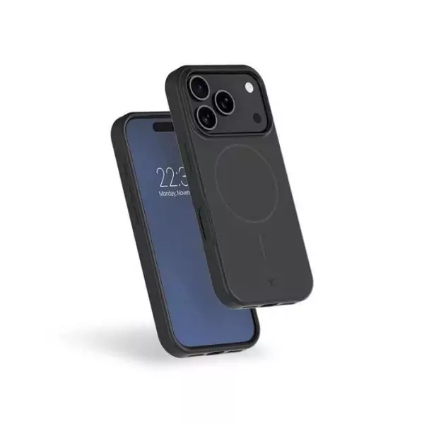 Coque MagSafe - IPhone17 Pro - Silicone Renforcée - Noir