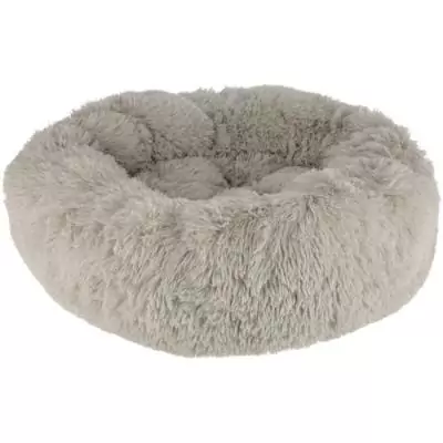 Corbeille - KERBL - Fluffy - Ø60 x 18 cm - Gris clair