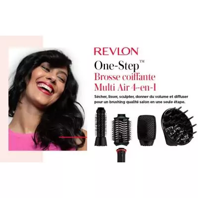 Multistyler 4-en-1 - REVLON - RVDR5373E - Pour cheveux texturés - 4 températures - Noir Multistyler 4-en-1 - REVLON - RVDR5373E - Pour cheveux texturés - 4 températures - Noir