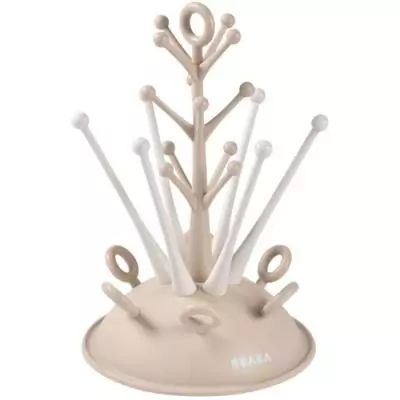 Egoutte-biberons arbre - BEABA - Jusqu'a 6 biberons - Argile