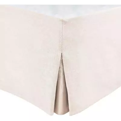 Cache sommier - HOME LINGE PASSION - 160 x 200 cm + 30 cm - Ecru