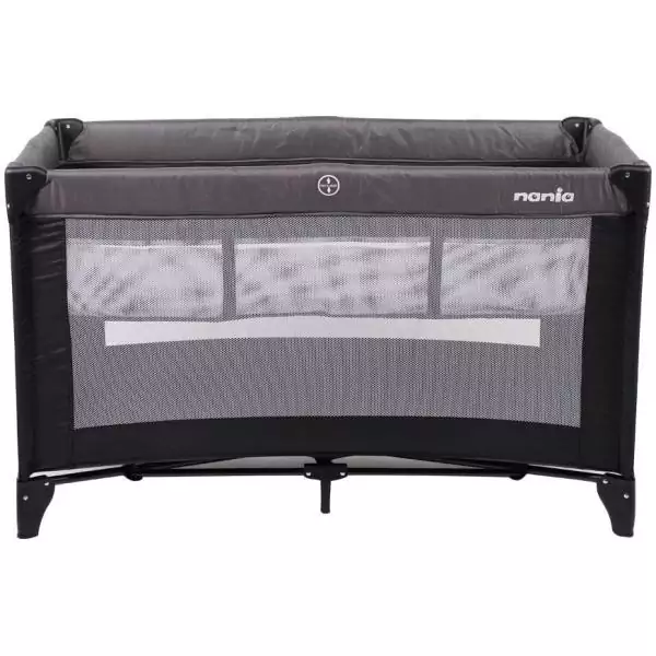 Lit parapluie bébé SODA version 2 niveaux - lit de voyage avec 2 hauteurs - facile a plier - 15kg max