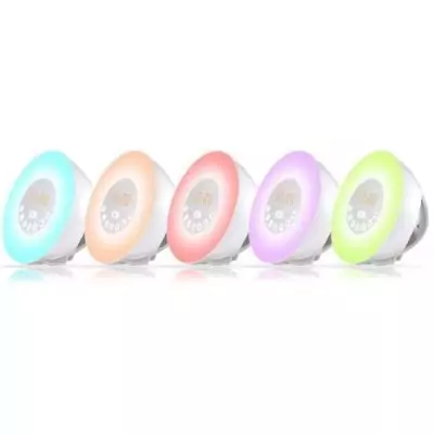 Radio réveil - CGV - CR ARUNA - Simulateur d'aube - DAB+, FM ou Web - Ambiances lumineuses