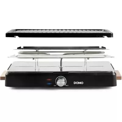 Appareil a raclette - DOMO - DO9294G - 8 personnes - Gril - 1400 W
