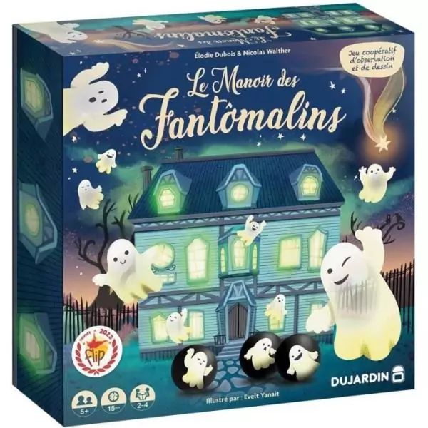 Le manoir des Fantômalins - Jeu de société - DUJARDIN - Des 7 ans