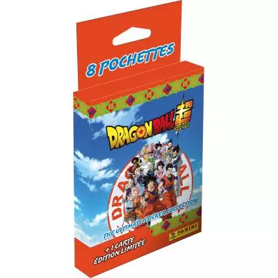Blister - PANINI - DRAGON BALL SUPER - The ultimate collection - 8 pochettes - 40 stickers
