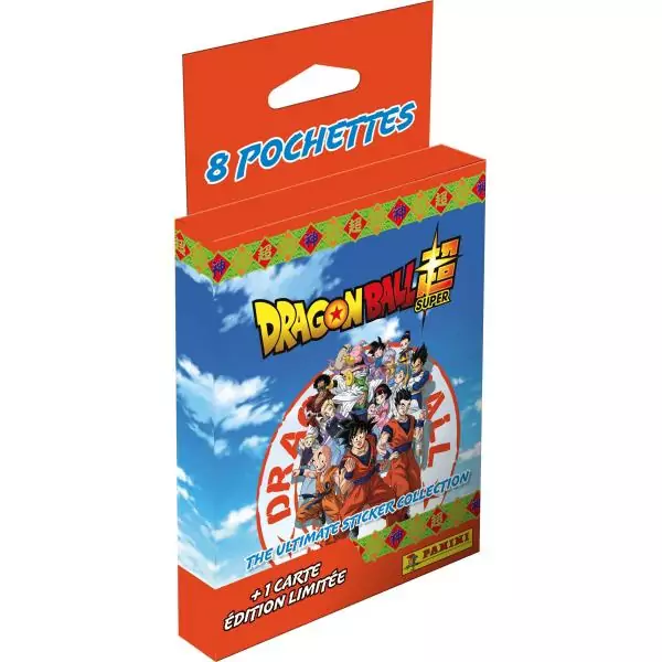 Blister - PANINI - DRAGON BALL SUPER - The ultimate collection - 8 pochettes - 40 stickers