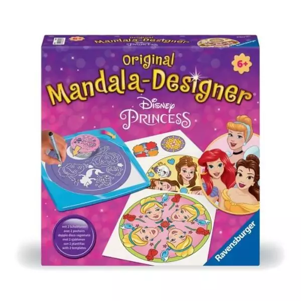 Ravensburger-PRINCESS-Mandala Midi Disney Princesses-4005556238477-A partir de 6 ans