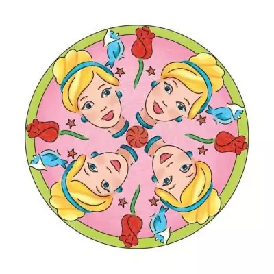 Ravensburger-PRINCESS-Mandala Midi Disney Princesses-4005556238477-A partir de 6 ans
