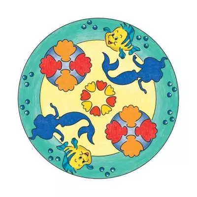 Ravensburger-PRINCESS-Mandala Midi Disney Princesses-4005556238477-A partir de 6 ans