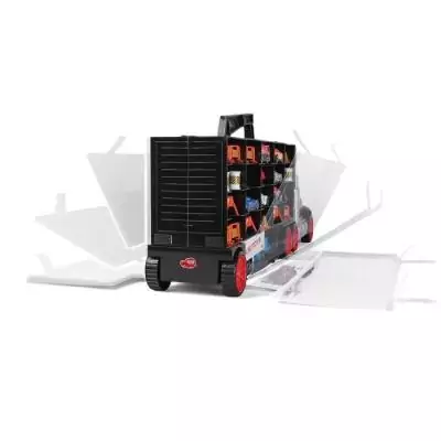 Camion transporteur de voitures - Dickie Toys - Truck Carry Case - 7 véhicules die-cast - 62cm Camion transporteur de voitures - Dickie Toys - Truck Carry Case - 7 véhicules die-cast - 62cm