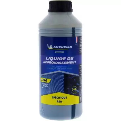 Liquide de refroidissement - MICHELIN - Bleu - Adapté aux normes PSA - 1L
