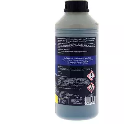 Liquide de refroidissement - MICHELIN - Bleu - Adapté aux normes PSA - 1L