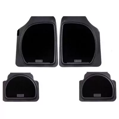 Michelin 4 Tapis Universels Caoutchouc + Moquette