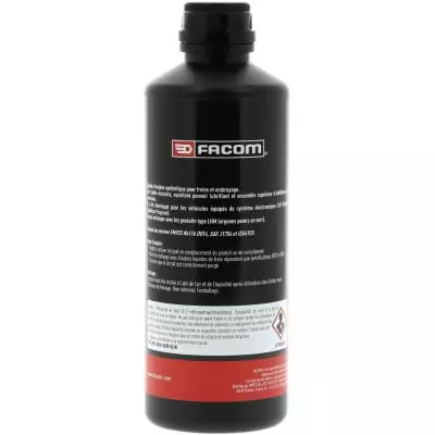 Liquide de frein DOT4+ - FACOM - 500 ml Liquide de frein DOT4+ - FACOM - 500 ml