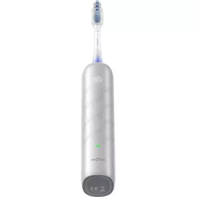 Brosse a dents électrique - MOVA - FRESH PRO - Silver - Oscillo-rotatif a pulsations