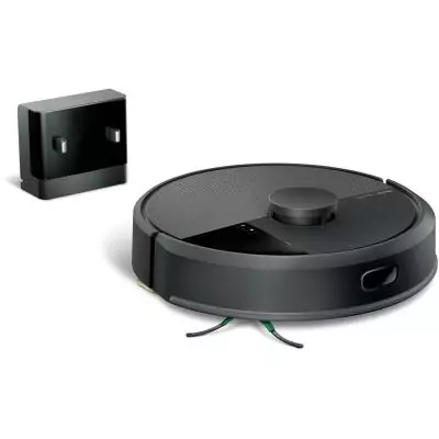 iRobot Roomba 105 Combo - Robot Aspirateur Laveur 2en1 - 7KPa - Navigation LiDAR - Détection des Tapis - 4 Niveaux d'Aspiration
