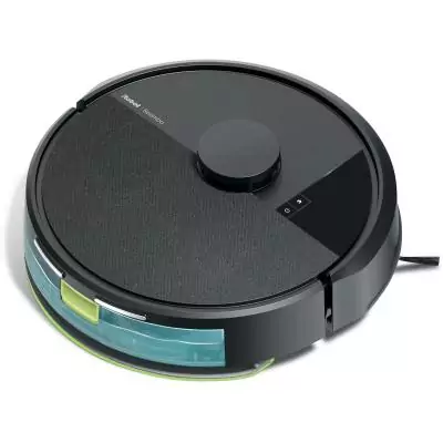 iRobot Roomba 105 Combo - Robot Aspirateur Laveur 2en1 - 7KPa - Navigation LiDAR - Détection des Tapis - 4 Niveaux d'Aspiration