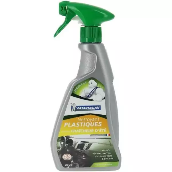 MICHELIN - Nettoyant plastique écologique - Fraicheur d'été - 500ml
