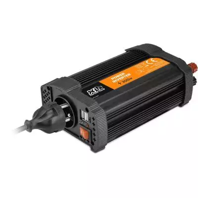 Convertisseur - XL PERFORM TOOLS - 12V-230V - 300 W - 2 fusibles inclus - 2 sorties USB