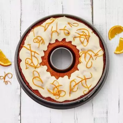 Moule a fond amovible - BIRKMANN - EASY BAKING - Acier Carbone - Anti adhésif - 2 Fonds - 26 x 26 x 9 cm