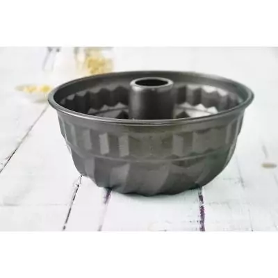 Moule pâtisserie Turban - BIRKMANN - EASY BAKING - Acier carbone - Anti adhésif - 22 x 22 x 10 cm