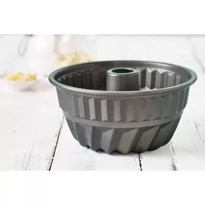 Moule pâtisserie Turban - BIRKMANN - EASY BAKING - Acier carbone - Anti adhésif - 16 x 16 x 8,5 cm