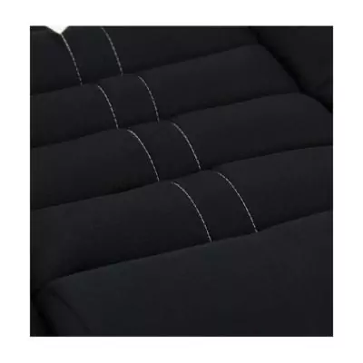 Couvre-siege - KINE TRAVEL - Confort intégral - Noir - Compatible airbags - Mousse haute qualité