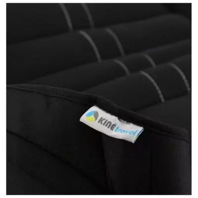 Couvre-siege - KINE TRAVEL - Confort intégral - Noir - Compatible airbags - Mousse haute qualité