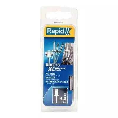 RAPID Rivets XL Ø4.8 x 12 mm 40 pcs