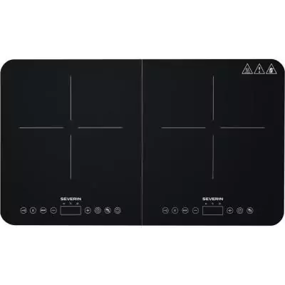 Plaque de cuisson posable SEVERIN - DK9194 - 2 foyers - 10 niveaux de puissance - 3400W Plaque de cuisson posable SEVERIN - DK9194 - 2 foyers - 10 niveaux de puissance - 3400W