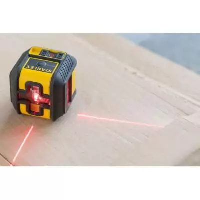 Niveau laser croix + equerrage Cross 90 STANLEY - STHT77502-1 - Rouge