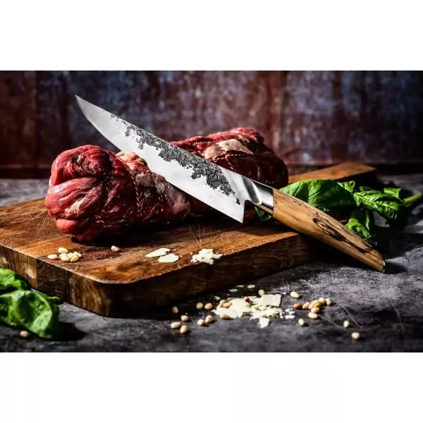 Couteau du chef- FORGED - KATAI - Acier VG10 - Manche en bois de racine - L 20,5 cm