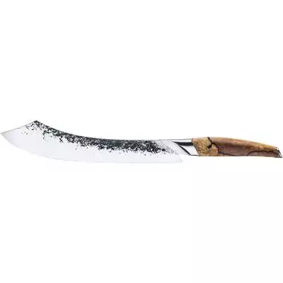 Couteau de boucher- FORGED - KATAI - Acier VG10 - Manche en bois de racine - L 25,5 cm