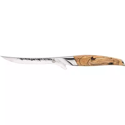 Couteau a désosser- FORGED - KATAI - Acier VG10 - Manche en bois de racine - L 15 cm