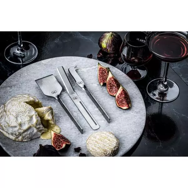 Coffret couteaux a fromages et beurre - STYLE DE VIE - Acier inoxydable - 6 pieces - Argent