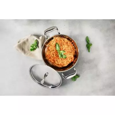Faitout - COSY & TRENDY - CLASSIC - Acier inoxydable - Ø22 cm - 4,18 L - Tous feux dont induction Faitout - COSY & TRENDY - CLASSIC - Acier inoxydable - Ø22 cm - 4,18 L - Tous feux dont induction