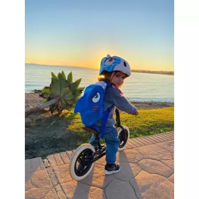 Casque Vélo - CRAZY SAFETY - Requin - Taille S (49-55cm)