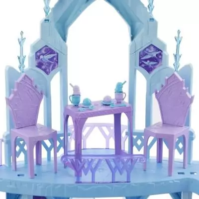 Disney La Reine des Neiges - Palais de glace d'Elsa - Olaf - 21 accessoires - Disney Frozen - JGG41