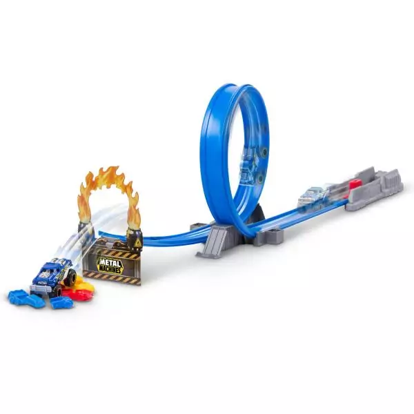 Jeux de construction - ZURU - Road Rampage Playset - 200 pieces - Snacks a collectionner - 6 modeles