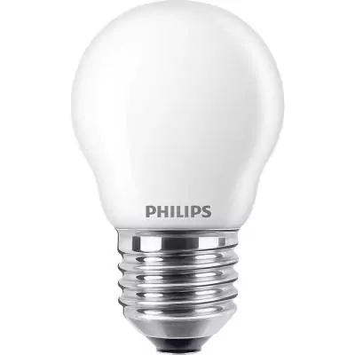 Philips Ampoule flamme dépolie à filament 40 W P45 E27