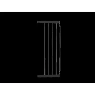 INGENUITY Rallonge, Extension Accessoire de barriere de sécurité 28 cm Noir Métal compatible barriere ouverture sans les main