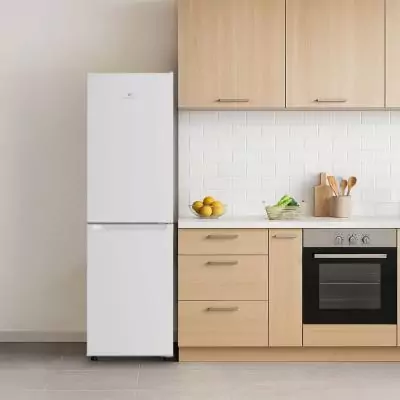 Réfrigérateur congélateur bas - CONTINENTAL EDISON - CEFC193NFW3 - Classe E - 193 L - L48 x P57,5 x 154cm - Blanc