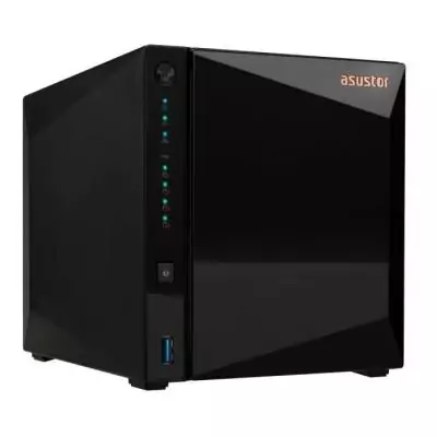 Serveur NAS - ASUSTOR - AS3304T v2 Drivestor 4 Pro Gen2 - Quad-Core 1.7GHz - 2GB DDR4 - 2.5GbE - 4 baies