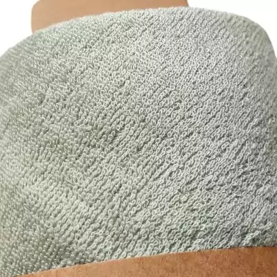 Drap de bain XXL Parent / Bébé - CANDIDE - 100x100 cm - Vert d'eau