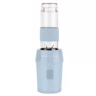 Mini-blender - SWEISS - MOOV6 - 300 W - 570 ml - 2 gourdes - Bleu